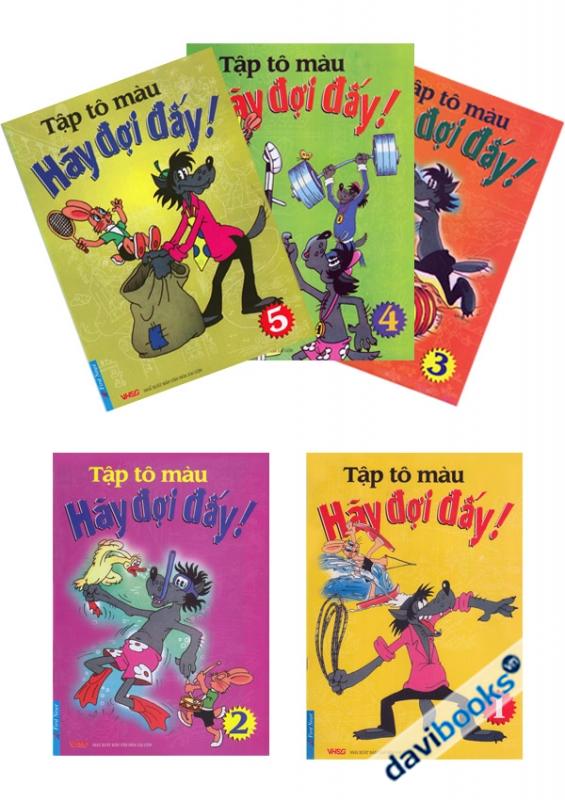 Bộ Tập Tô Màu Hãy Đợi Đấy