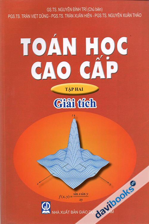 Toán Học Cao Cấp Tập 2: Giải Tích