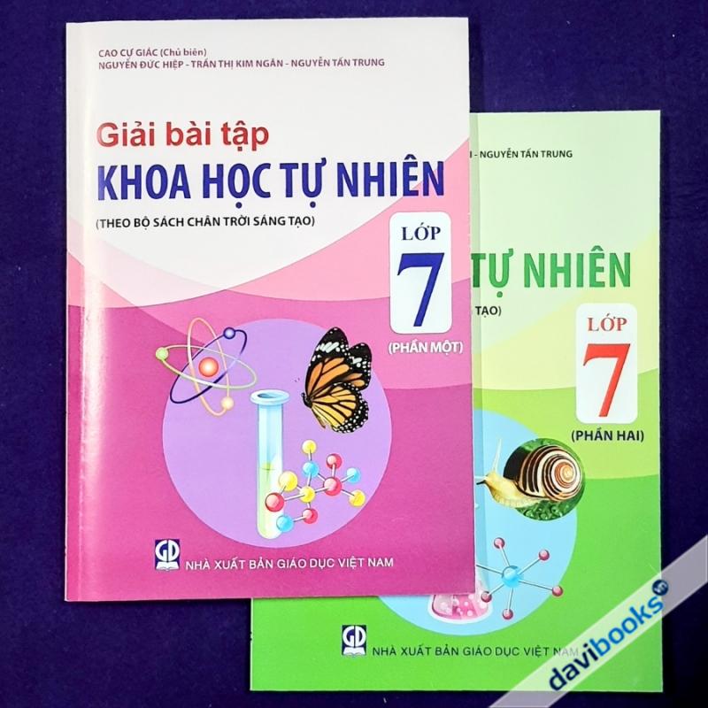 Combo 2 Quyển Giải Bài Tập Khoa Học Tự Nhiên Lớp 7 (Bộ SGK Chân Trời ST)