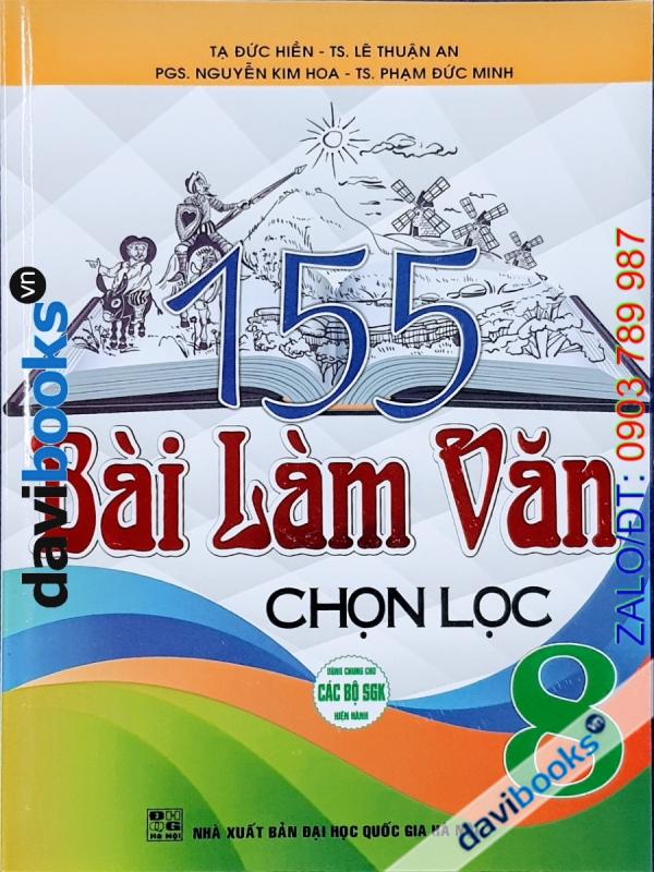 155 Bài Làm Văn Chọn Lọc 8 (Bộ SGK Hiện Hành)