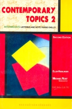 Contemporary Topics 2 Intermediate Listening And Note-Taking Skills (Second Edition)