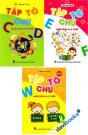 Tập Tô Chữ Mẫu Giáo (Bộ 3 Cuốn)