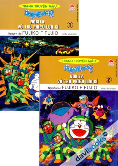 Tranh Truyện Màu Doraemon - Nobita Vũ Trụ Phiêu Lưu Kí (Bộ 2 Tập)
