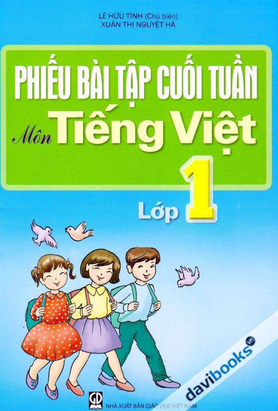 Phiếu Bài Tập Cuối Tuần Môn Tiếng Việt Lớp 1