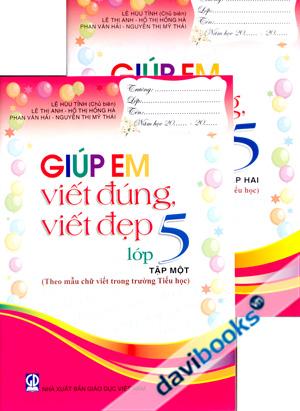 Giúp Em Viết Đúng Viết Đẹp Lớp 5 (Tập 1 & 2)
