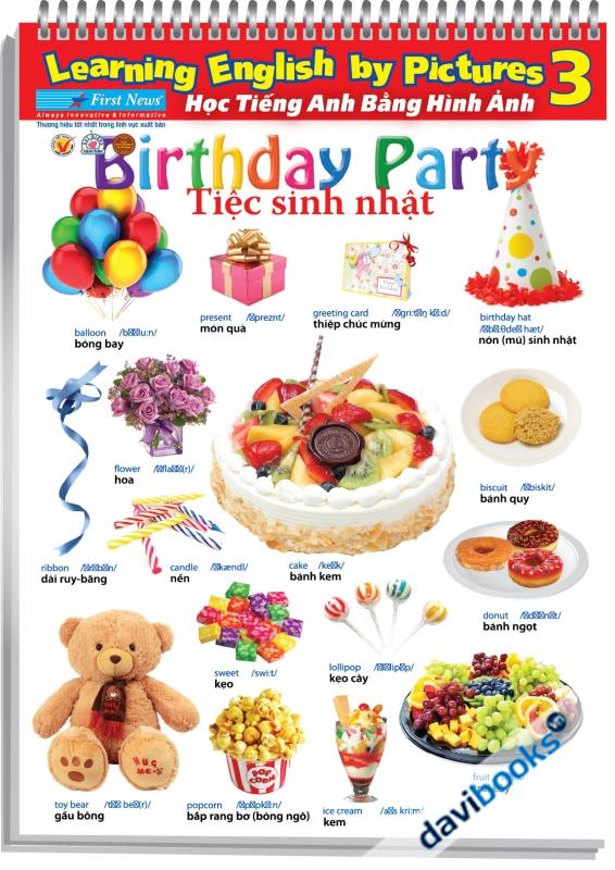 Poster Học Tiếng Anh Bằng Hình Ảnh Khổ Nhỏ 3
