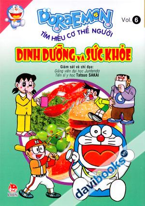 Truyện Tranh Đôraemon Tìm Hiểu Cơ Thể Người Vol 6 Dinh Dưỡng Và Sức Khỏe