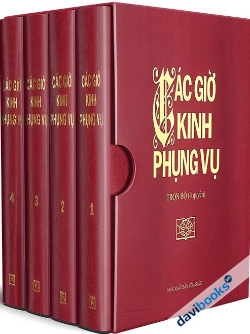 Các Giờ Kinh Phụng Vụ (Bộ 4 Cuốn)