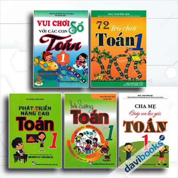 Combo Bồi Dưỡng Và Phát Triển Năng Lực Toán Học Lớp 1 (Bộ 5 Cuốn)