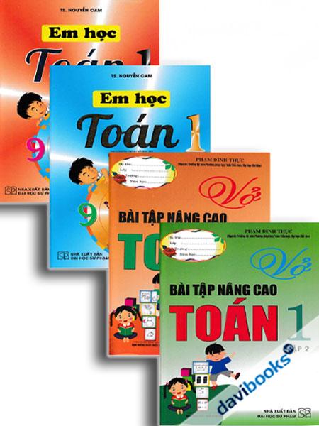 Combo Sách Tham Khảo Môn Toán Lớp 1 (Theo Chương Trình Tiểu Học Mới Định Hướng Phát Triển Năng Lực, Bộ 4 Cuốn)