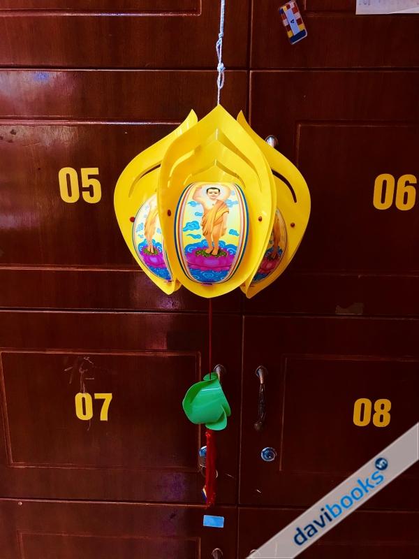 (ad10621) Lồng Đèn LD25 Vàng Phật