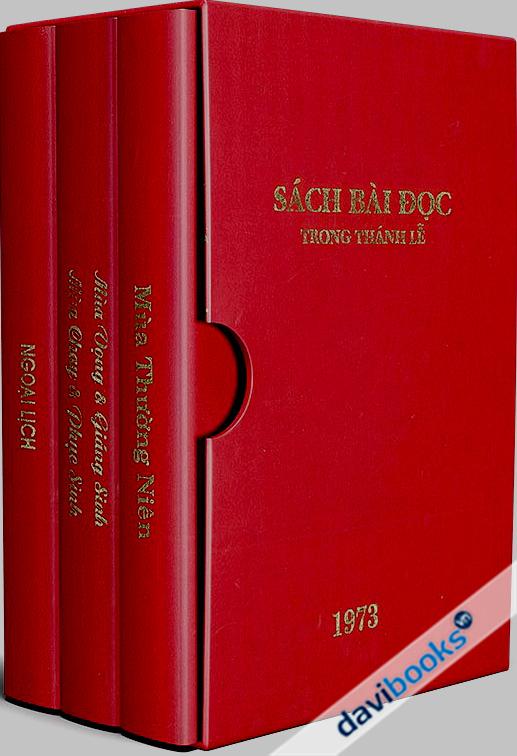 Sách Bài Đọc Trong Thánh Lễ (1973) - Bản Photo Không Hộp Bìa Cứng