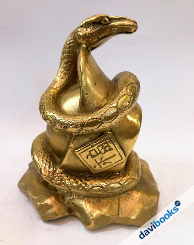 (ad4674) Tượng Đồng 12 Con Giáp Lớn Nâu