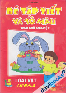 Bé Tập Viết Và Tô Màu Loài Vật