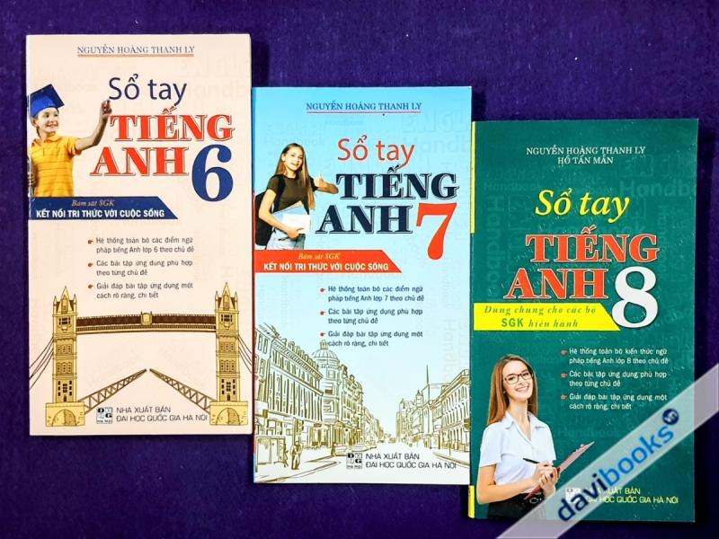 Combo 3 Cuốn Sổ Tay Tiếng Anh 6 7 8 (Có Bán Lẻ)