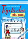 Tập tô chữ mẫu giáo