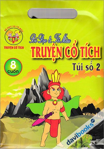 Bé Đọc & Tô Màu Truyện Cổ Tích - Túi Số 2 (Bộ 8 Cuốn)