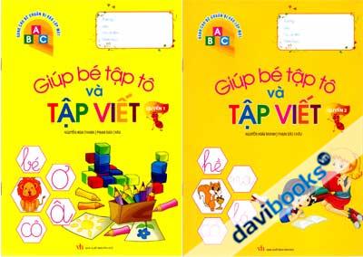 Giúp Bé Tập Tô Và Tập Viết (Bộ 2 Quyển)