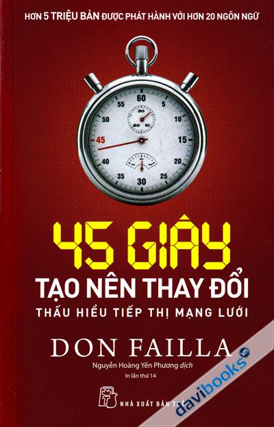 45 Giây Tạo Nên Thay Đổi Thấu Hiểu Tiếp Thị Mạng Lưới