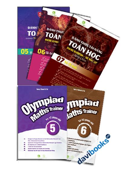 Combo Sách Toán Song Ngữ Singapore – Trung Học Cơ Sở (11 – 15 tuổi) (5 Quyển)