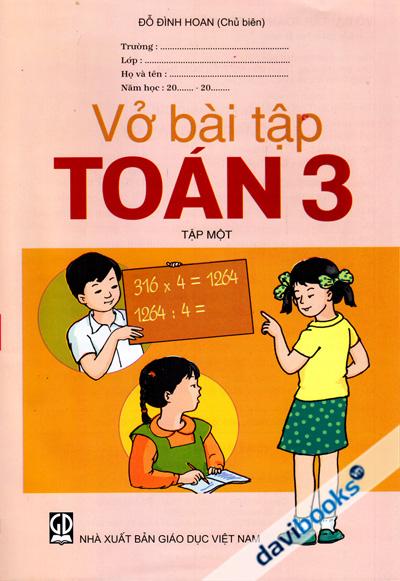 Vở Bài Tập Toán 3 Tập 1