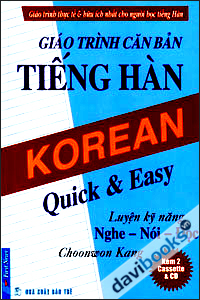 Giáo Trình Căn Bản Tiếng Hàn
