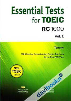 Essential Test For TOEIC RC 1000 Vol 1