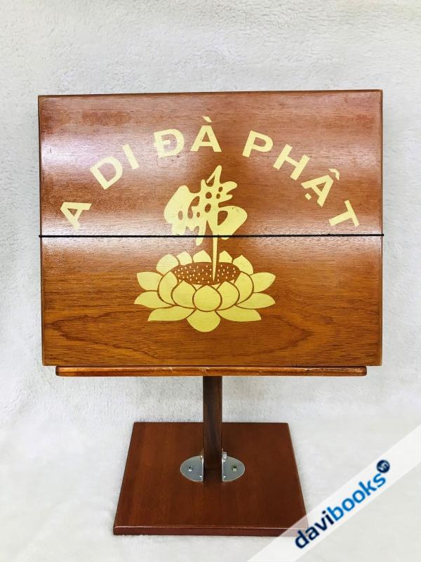 (ad10056) Kệ Gỗ Chân Sơn Chữ