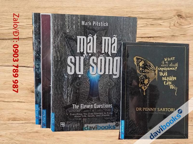 Bộ Sách [Mật Mã Sự Sống]: Mật Mã Sự Sống + Trải Nghiệm Cận Tử + Sự Sống Bất Tử + Những Câu Chuyện Tâm Linh (Bộ 4 Cuốn)