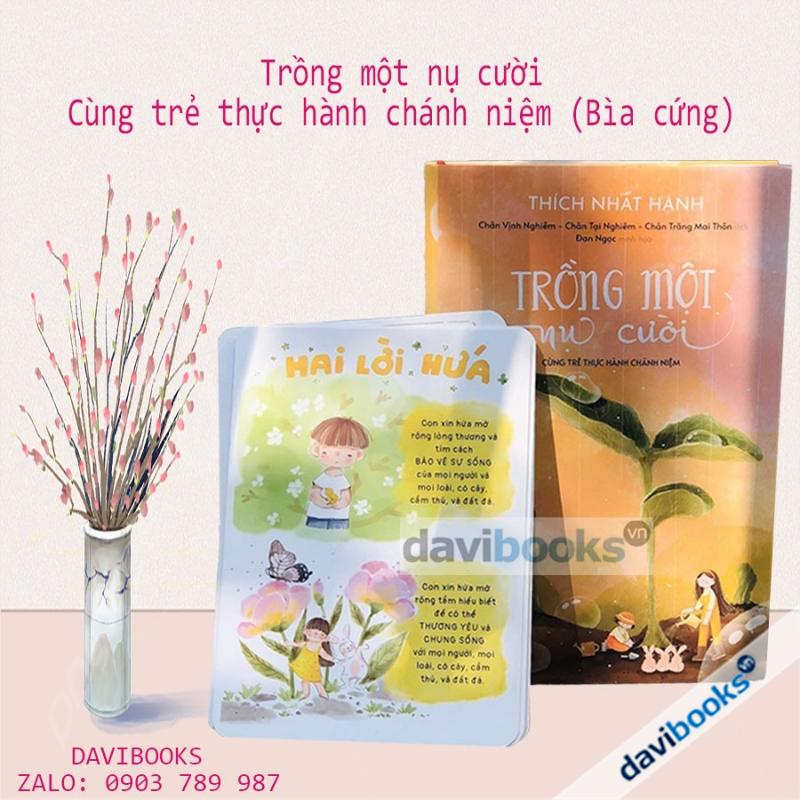 Trồng Một Nụ Cười – Cùng Trẻ Thực Hành Chánh Niệm (Bìa Cứng) - Tặng 8 Tấm Postcard