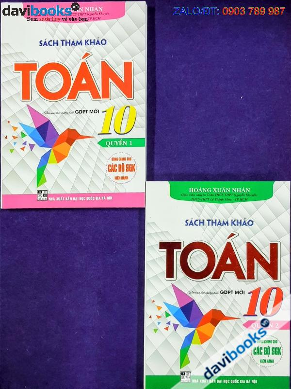 Combo 2Q: Sách Tham Khảo Toán 10 (Bộ SGK Hiện Hành)