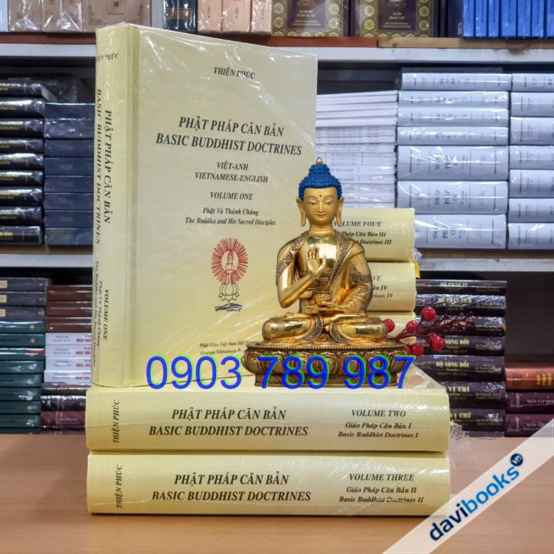 Phật Pháp Căn Bản – Basic Buddhist Doctrines (Song Ngữ Việt – Anh)  (Bộ 8 Cuốn)