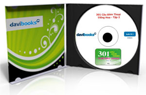 301 Câu Đàm Thoại Tiếng Hoa Tập 2 (01 CD)