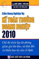 Cẩm Nang Nghiệp Vụ Kế Toán Trưởng Doanh Nghiệp 2010
