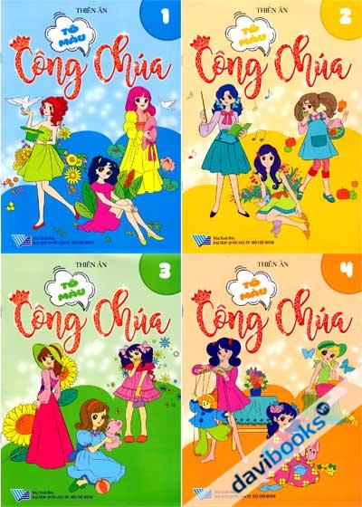 Tô Màu Công Chúa (Bộ 4 Tập)