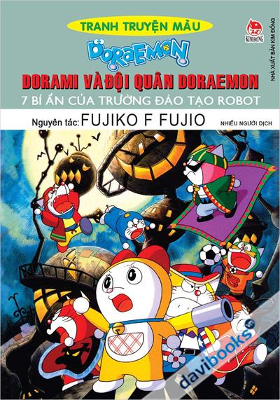 Tranh Truyện Màu Doraemon - Đội Quân Doraemon - 7 Bí Ẩn Của Trường Đào Tạo Robot