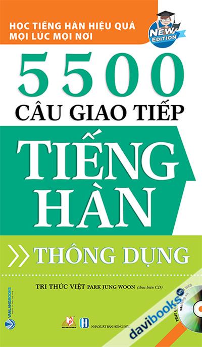5500 Câu Giao Tiếp Tiếng Hàn Thông Dụng Kèm CD