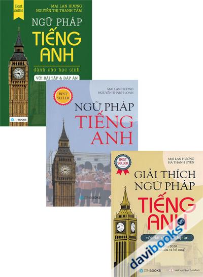 Combo Bộ 3 Cuốn Ngữ Pháp Tiếng Anh