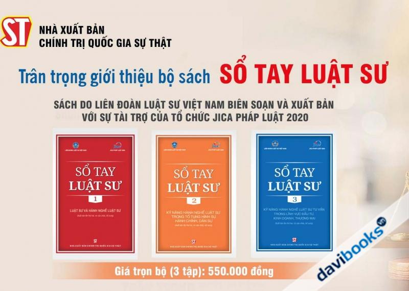 Sổ Tay Luật Sư (Bộ 3 tập)