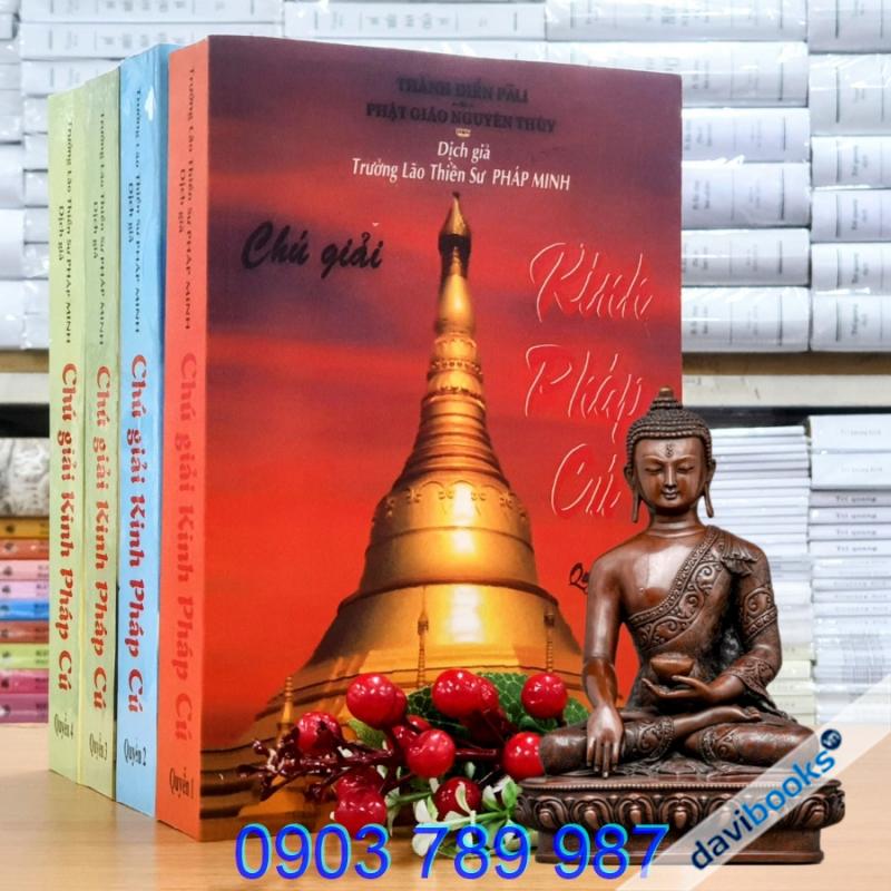 Chú Giải Kinh Pháp Cú - Trưởng Lão Pháp Minh (Bộ 4 Quyển)