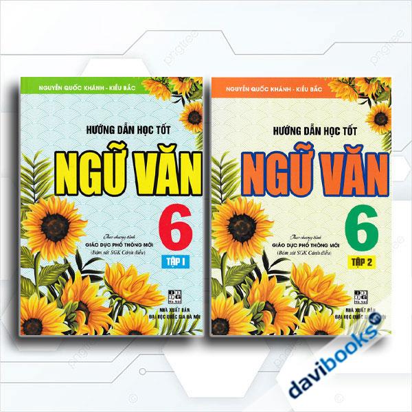 Combo Hướng Dẫn Học Tốt Ngữ Văn 6 (Bám Sát SGK Cánh Diều, Bộ 2 Cuốn)