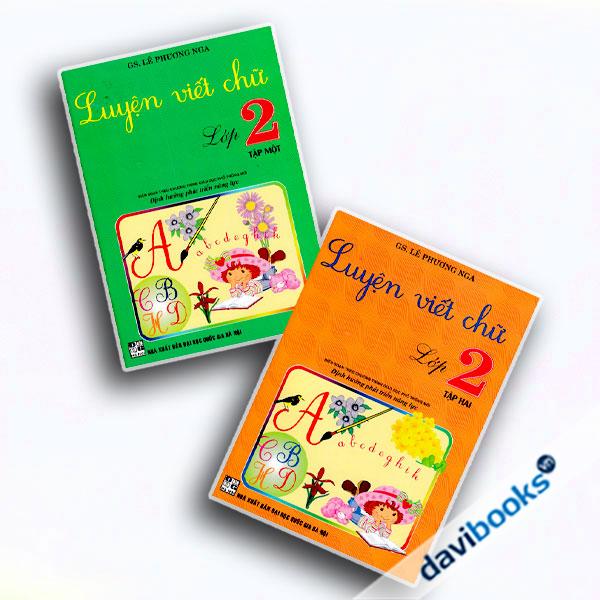 Combo Luyện Viết Chữ Lớp 2 (Theo Chương Trình Giáo Dục Phổ Thông Mới, Bộ 2 Cuốn)