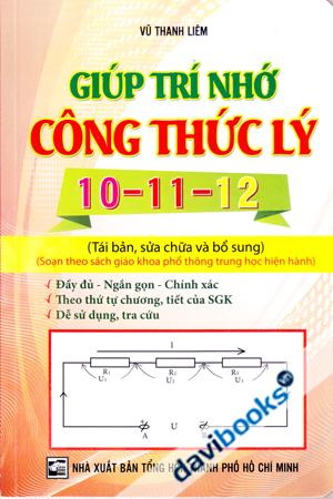 Giúp Trí Nhớ Công Thức Lý 10 11 12