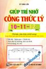 Giúp Trí Nhớ Công Thức Lý 10 11 12
