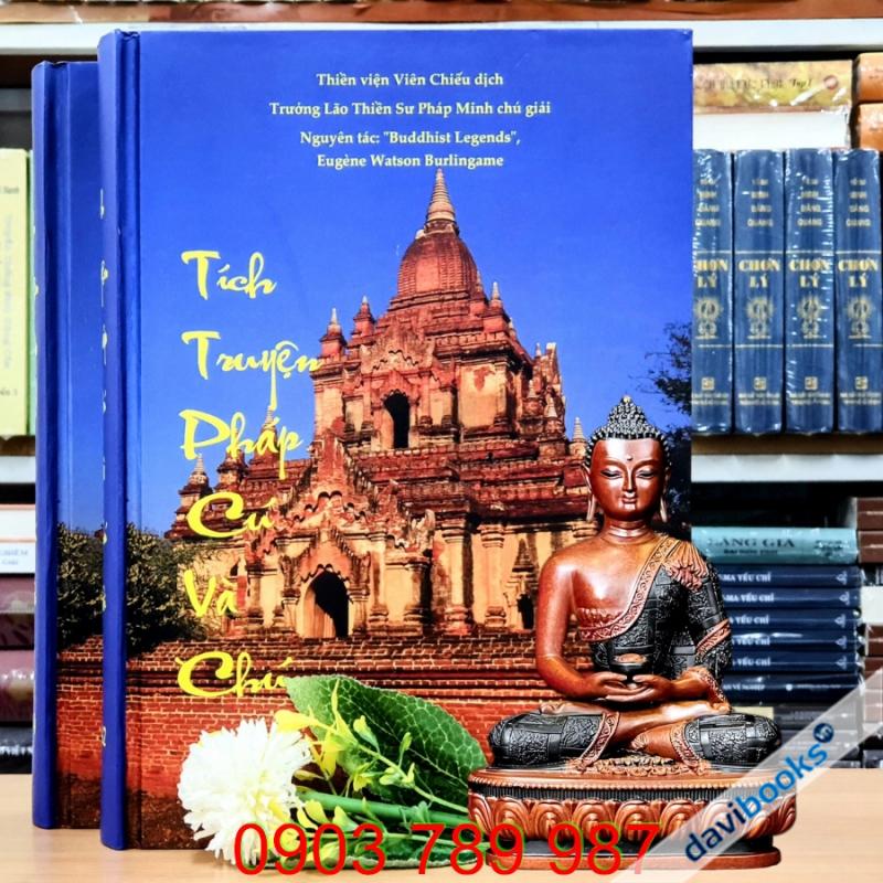 Tích Truyện Pháp Cú Và Chú Giải - Eugène Watson Burlingame (Bộ 2 Cuốn)
