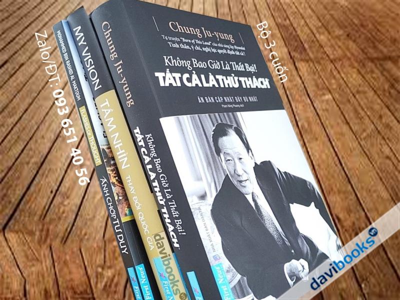 Không Bao Giờ Là Thất Bại (Bìa Cứng) + Tầm Nhìn Thay Đổi Quốc Gia (Bìa Cứng) + Ánh Chớp Tư Duy (Bìa Mềm) (3 Cuốn)