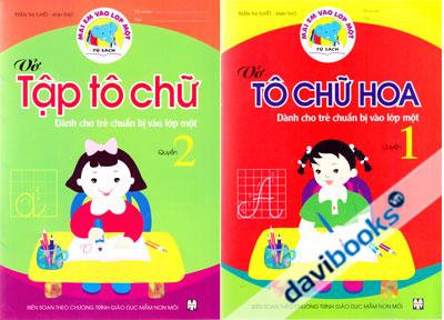 Bộ Vở Tập Tô Chữ Dành Cho Trẻ Chuẩn Bị Vào Lớp Một