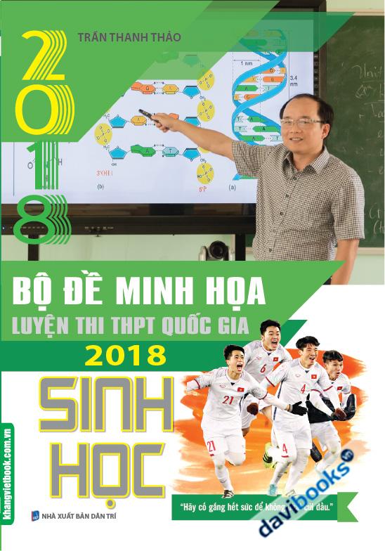 Bộ Đề Minh Họa Luyện Thi THPT Quốc Gia 2018 Sinh Học