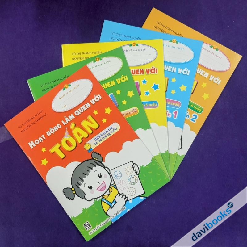 Combo 5Q - Hoạt Động Làm Quen Với Toán Cho Các Bé Mầm Non