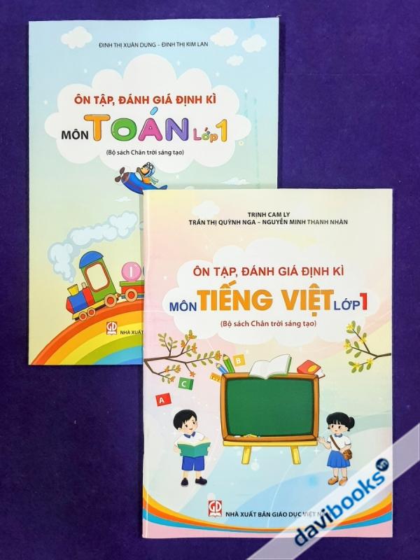 Combo 2Q Ôn Tập Đánh Giá Định Kỳ Lớp 1 (Bộ SGK Chân Trời ST)